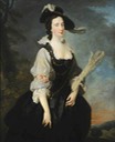 Lady Lucy Manners (1717–1788), Duchess of Montrose by Joseph van Aken and Thomas Hudson (Calke Abbey - Ticknall, Derby, Derbyshire, UK) From artuk.org shadows