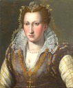 Lady, probably Bianca Capello, by Bronzino (location unknown to gogm)