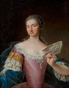 Lady, said to be Sabine, Comtesse de Bassevitz by François Hubert Drouais (auctioned by Christie's)