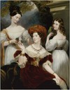 1830 Lady Stuart de Rothesay and her daughters by Sir George Hayter (British Embassy - Paris France)