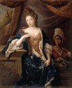 Louise-Hippolyte Grimaldi, princesse de Monaco, duchesse de Valentinois by French school (Versailles)