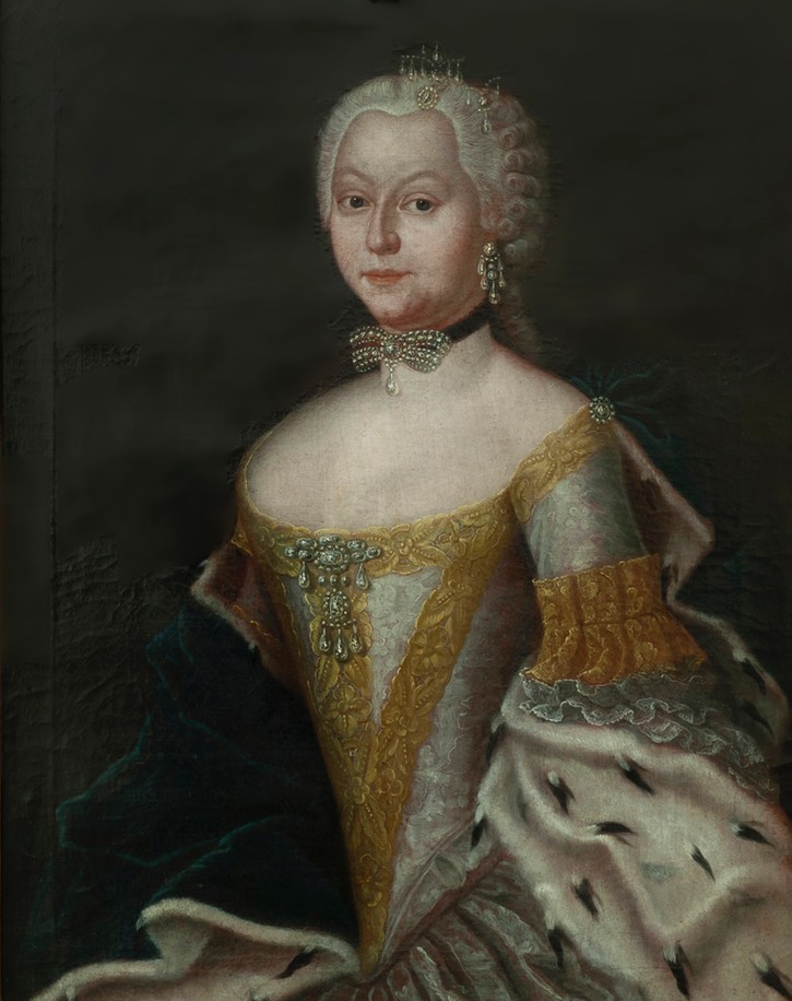 Louise, Prinzessin von Sachsen-Gotha-Altenburg by Joseph Franz Malcote (location ?) Wm