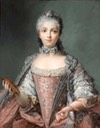 1756 Madame Adelaide pastel probably by Perronneau after Jean-Marc Nattier