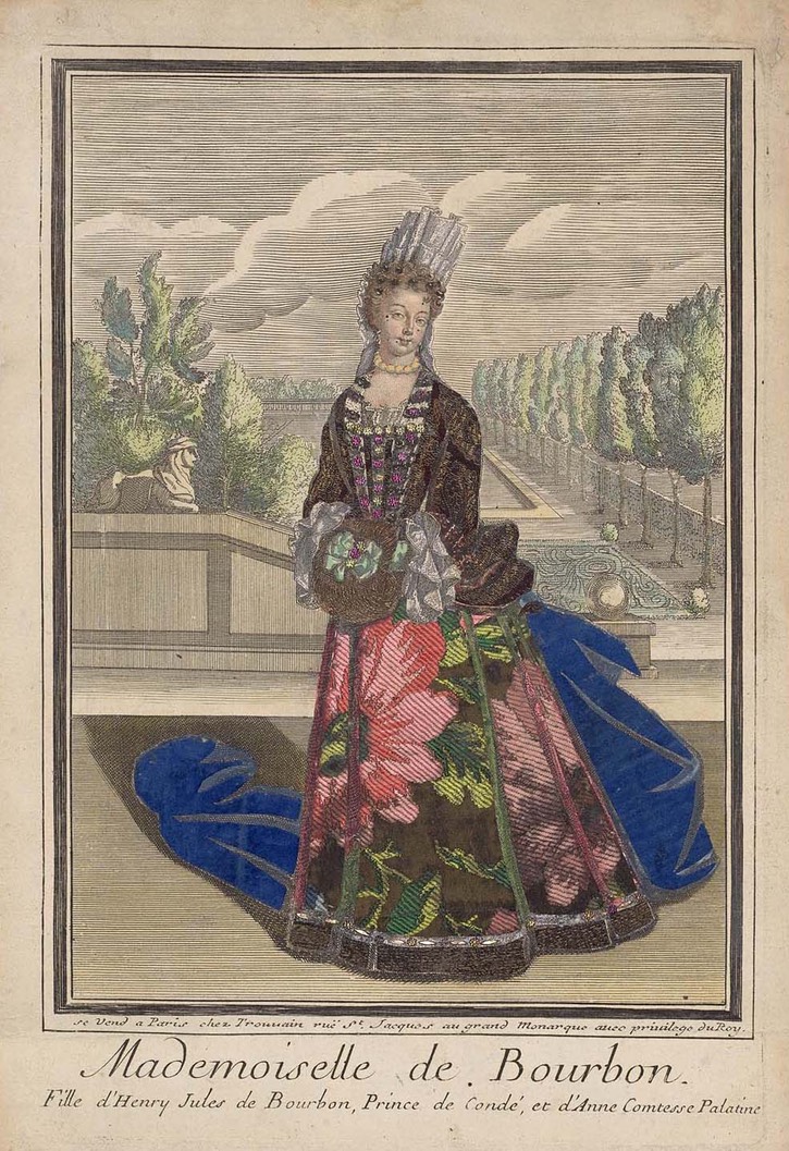 Mademoiselle de Bourbon by Antoine Trouvain (Museum of Fine Arts - Boston, Massachusetts, USA) From the museum's Web site