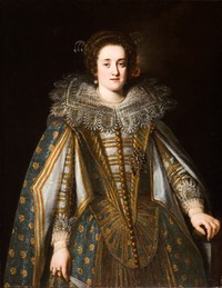 Margherita di Cosimo II ; portrait of a Medici Princess by Justus Susterman (Ball State University - Muncie, Indiana USA)