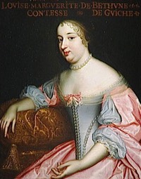 Marguerite-Louise-Suzanne de Bethune Sully, Comtesse de Guiche by the Beaubrun brothers studio (Châteaux de Versailles et de Trianon - Versailles, Île-de-France, France) photo credit - Daniel Arnaudet:Gérard Blot