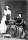 Maria Alexandrovna with Grand Duchess Marie Alexandrovna