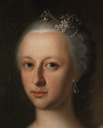 Maria Christina von Österreich by ? (auctioned by Hampel) hair jewelry