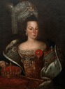 Maria I de Portugal wearing headdress by ? (location unknown to gogm) From the lost gallery