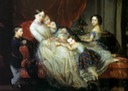 1849 Maria Nikolaievna and her children by Christina Robertson (State Russian Museum - St. Petersburg Russia)