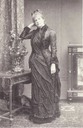 Maria Pia di Savoia, Queen of Portugal in day dress