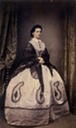 Queen Maria Sophie, wearing a lace shawl