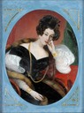 Maria Theresia of Savoy in pensive pose by ? (location unknown to gogm)