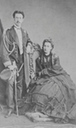 Maria Vittoria dal Pozzo (seated) and her husband, Amadeo