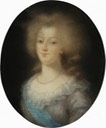 Marie Antoinette by ? in pastel (Hermitage)