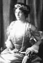Marie Bonaparte wearing neo-Empire style dress