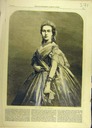 ca. 1865 Marie-Henriette print from The Illustrated London News