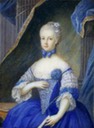 Miniature of young Marie Antoinette by ? (Österreichische Nationalbibliothek - Wien, Austria) From vivelaqueen.blogspot.com:2013:11:miniatures-of-young-marie-antoinette via pinterest.com:mama stav:живопись-портрет: trimmed