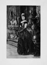 Photogravure Queen María Cristina Austria Spain from 1908