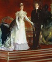 Portrait of María Cristina and King Alfonso XIII of Spain by Joaquin Sorolla y Bastida (Foreign Ministry, Madrid Spain)