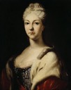 Tsarevna Natalia Alexeyevna, younger sister of Peter I by Ivan Nikitich Nikitin (Hermitage)