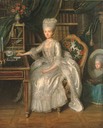 Présumé de Madame Adélaïde by Louis-Lié Périn Salbreux (Châteaux de Versailles et de Trianon - Versailles, Île-de-France, France) From pinterest.com:leahmariebrown:18th-century-ladies-of-france: