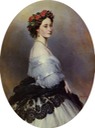 1861 Princess Alice by Franz Xaver Winterhalter (Royal Collection)