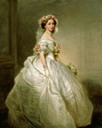 1857 Princess Alice portrait of her as a bridesmaid by Franz Xaver Winterhalter (Royal Collection) the lost gallery