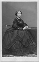 1861 Princess Alice sitting in crinoline by John & Charles Watkins