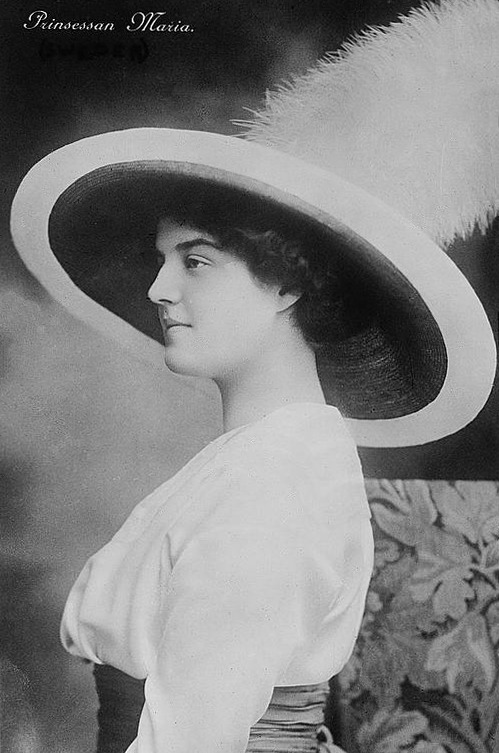 Princess Maria of Sweden LC Bain despotted throughout