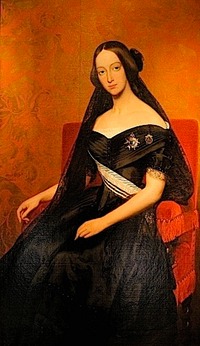 1844 Princesse Joinville Francisca Joinville by Ary Scheffer (Musée de la Vie Romantique - Paris, France)