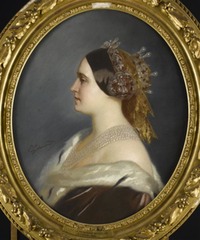 Princesse Mathilde by unknown (Musée national du château de Compiègne - Compiègne, Picardie, France) RMN photo credit Thierry Le Mage