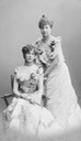 1902 Princesses Isabelle of Orléans (1878–1961) and her cousin Marie of Orléans (1865–1909), Princess Waldemar of Denmark by Carl Sonne