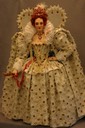Queen Elizabeth Ditchley portrait figurine by Lady Finavon