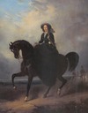 Queen Sophie equestrian by ? (location unknown to gogm)