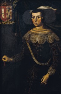 Rainha D. Luisa de Gusmão by José de Avelar Rebelo (Museu Nacional dos Coches - Lisboa, Portugal) Wm