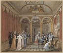 Reception of Louis XVIII at the Tuileries (Châteaux de Versailles et de Trianon - Versailles, Île-de-France, France) From vivelareine.tumblr.com/page/40