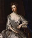 Sarah Churchill, Duchess of Marlborough wearing the symbol of her office and authority - the gold key, by Sir Godfrey Kneller (National Portrait gallery - London UK)