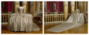 Sophia Magdalena's coronation dress front and back with train