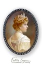 Miniature of Victoria Eugenia set in diamonds and pearls by Garcia Castillo (location unknown to gogm)