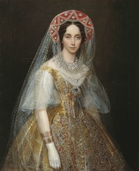 Grand Duchess Maria Alexandrovna by Ivan Makarov (State Art Museum of the Dagestan Republic -  Makhatchkala, Dagestan, Russia)