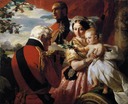 1851 Queen Victoria and the Duke of Wellington by Franz Xaver Winterhalter (Royal Collection)