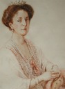 Water color portrait of Alexandra by ? (location unknown to gogm)
